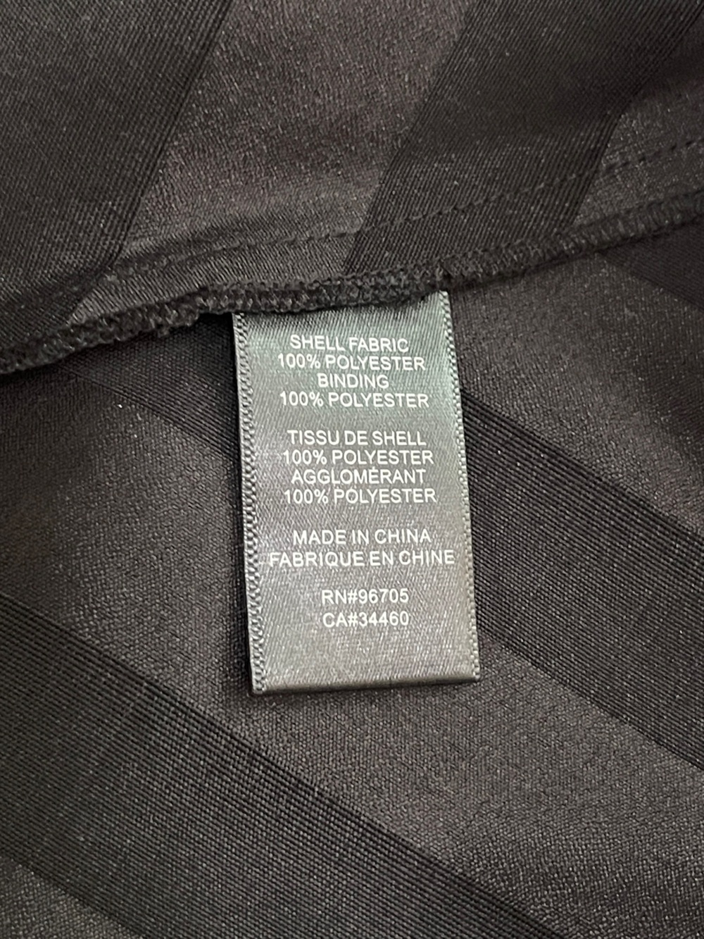REBECCA TAYLOR Bias Lash Eyelash Tank Black Sleeveless Textured Stripe Tank Top - Picture 4 of 11